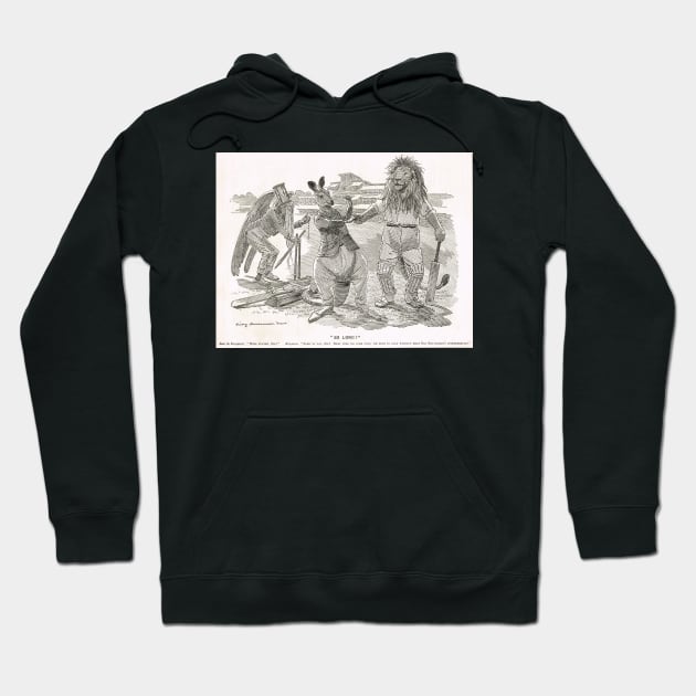 Ashes Cricket Punch cartoon 1899 W G Grace Hoodie by artfromthepast